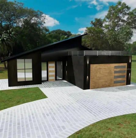 a house with a yard