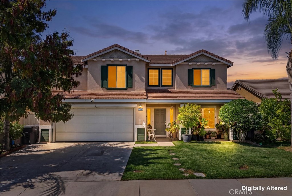 1204 Lilac Ridge Drive Perris, CA 92571 - Photo 1 of 1 Front of property, digitally altered as sunrise photo.