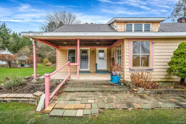 a view of a house with a porch