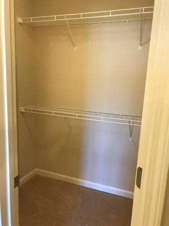 a view of a glass door