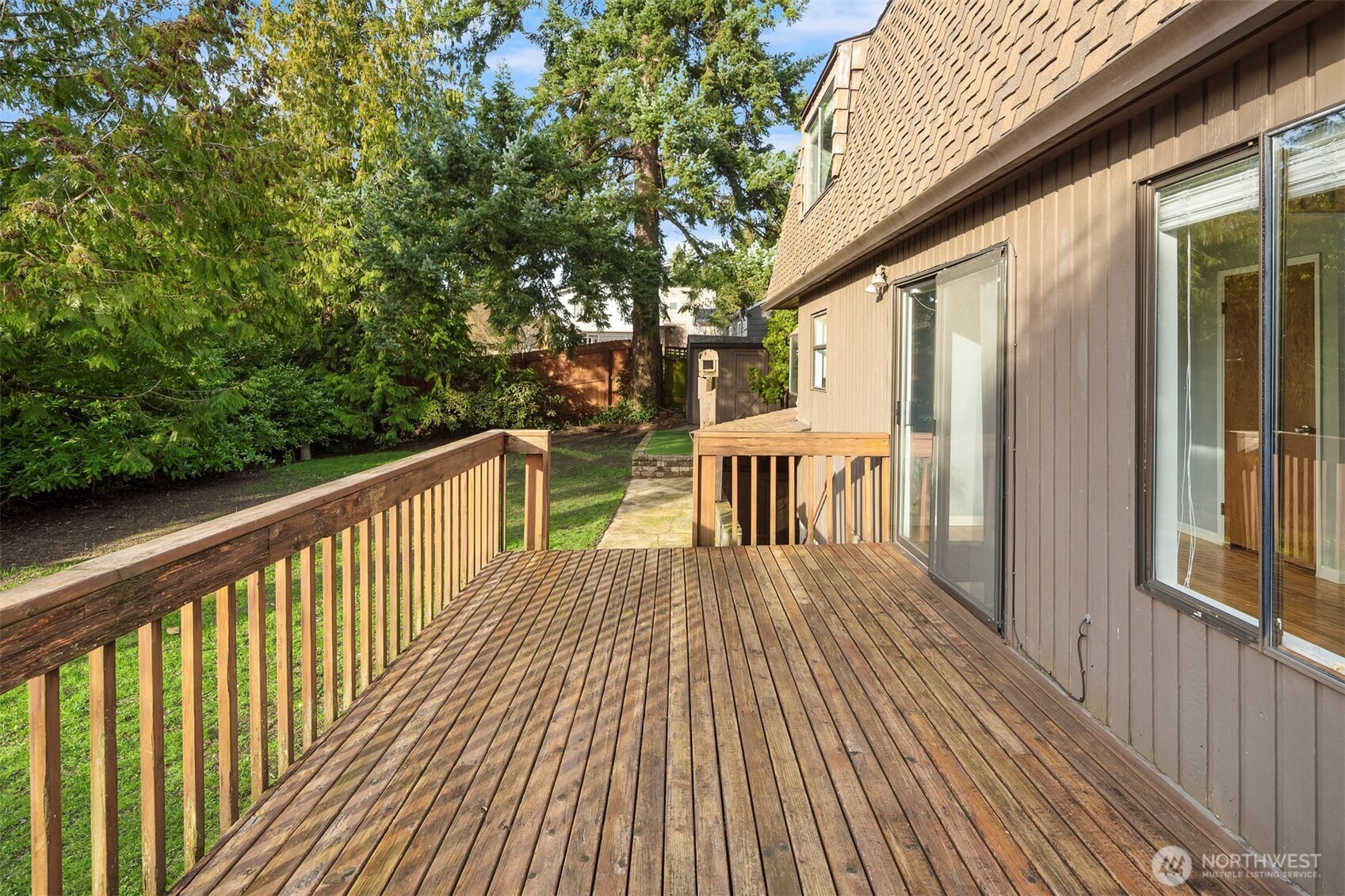 1504 Northeast 107th Street Seattle, WA 98125 - Photo 21 of 35 a view of balcony with deck and wooden floor