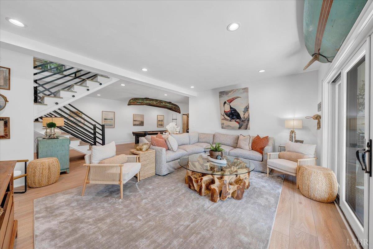 16358 Moneta Road Moneta, VA 24121 - Photo 43 of 78 Terrace level, covered entertaining space is perfect for a quiet retreat for your guest and family!