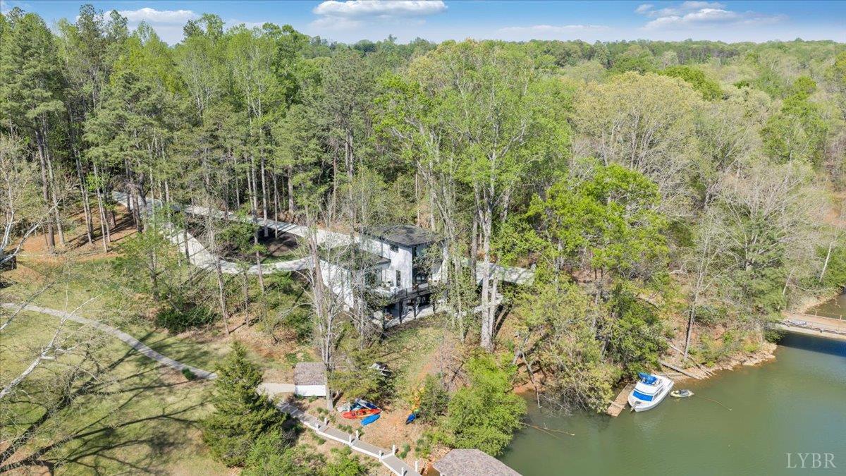 16358 Moneta Road Moneta, VA 24121 - Photo 61 of 78 Tucked away in a private uncluttered cove perfect for floating and family fun! The brand new contemporary dock will be completed by spring! Renderings are available to serious buyers!