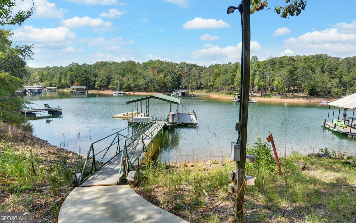 1047 Tranquility Lane Hartwell, GA 30643 - Photo 39 of 60 a view of a lake from a balcony