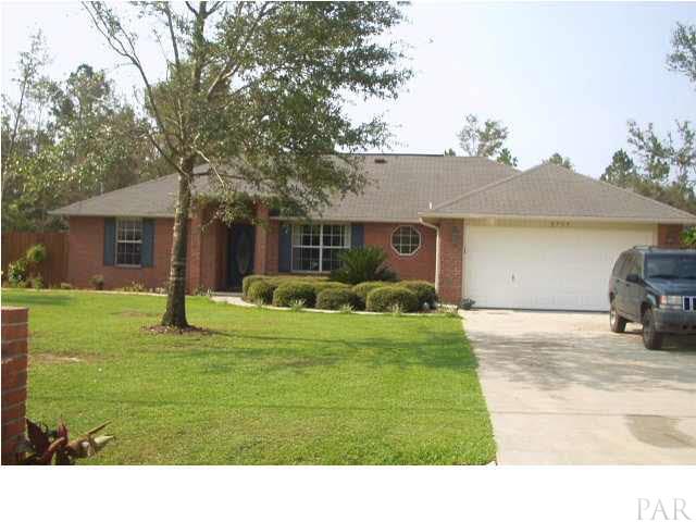 5757 Admirals Road Milton, FL 32583 - Photo 1 of 22 view of home and drive