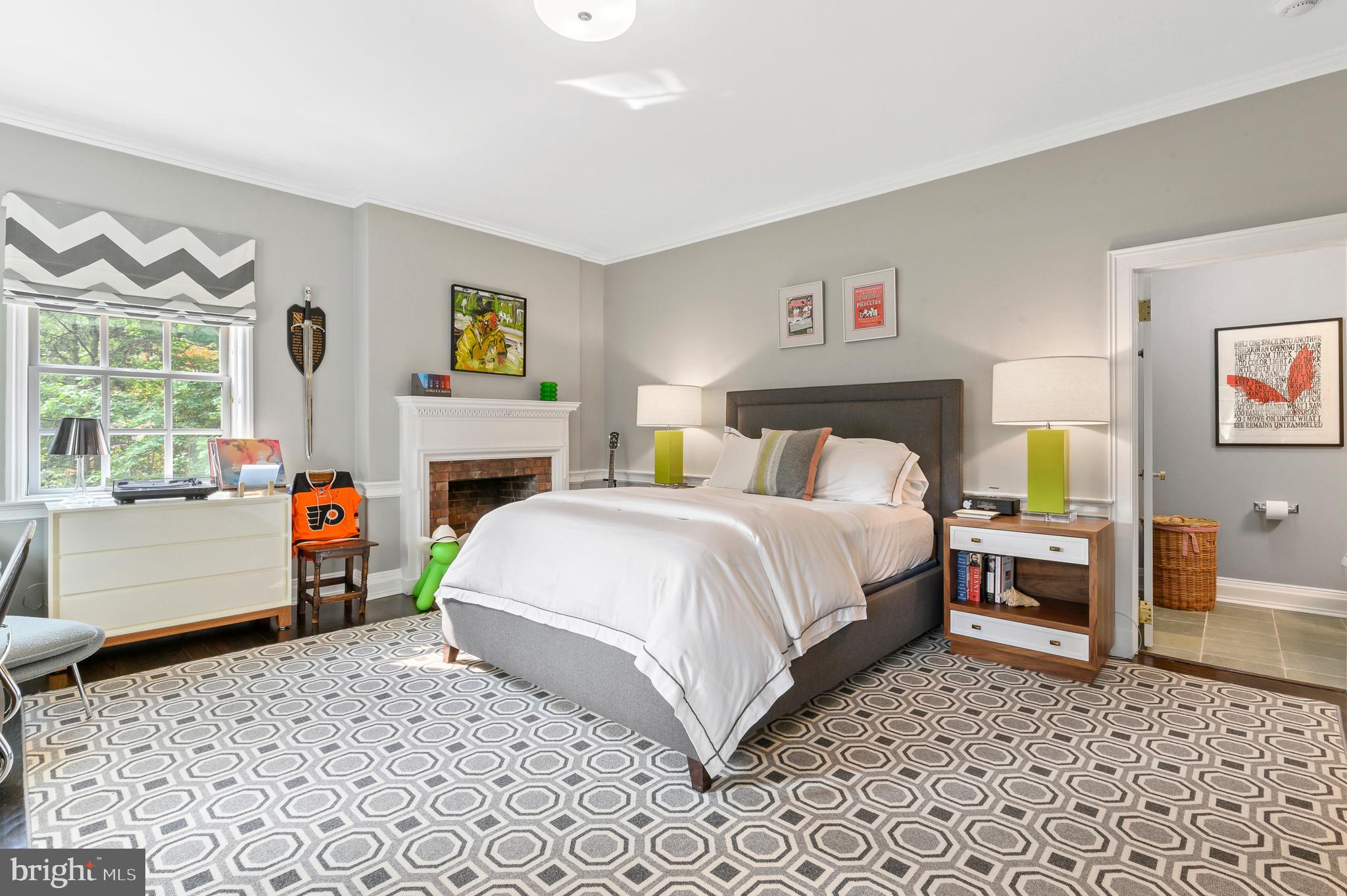 375 North Spring Mill Road Villanova, PA 19085 - Photo 50 of 72 Bedroom 3 with ensuite bath