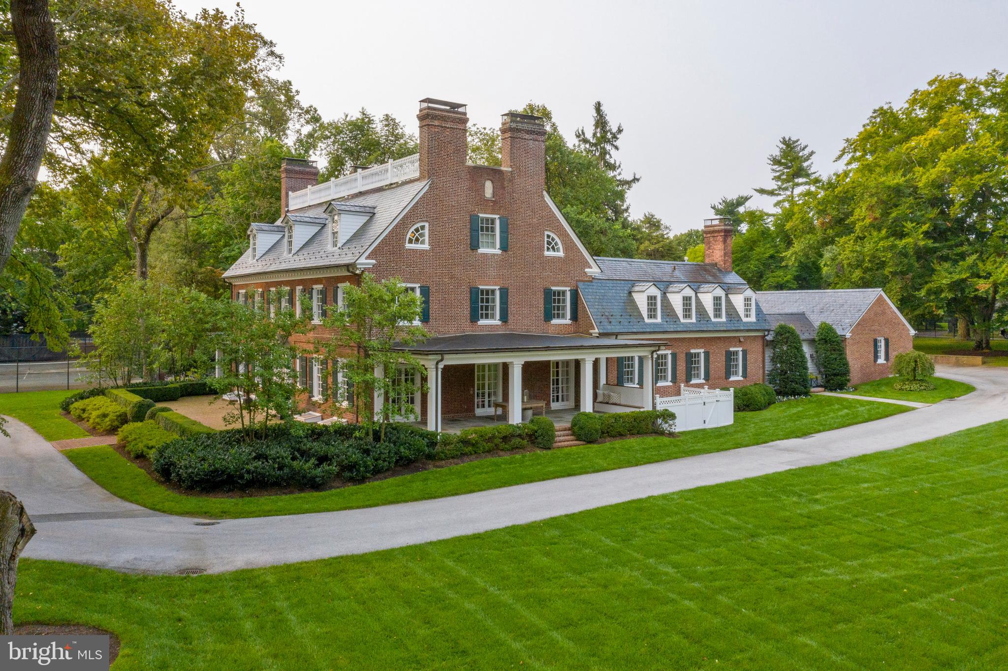 375 North Spring Mill Road Villanova, PA 19085 - Photo 5 of 72 Exterior right side view