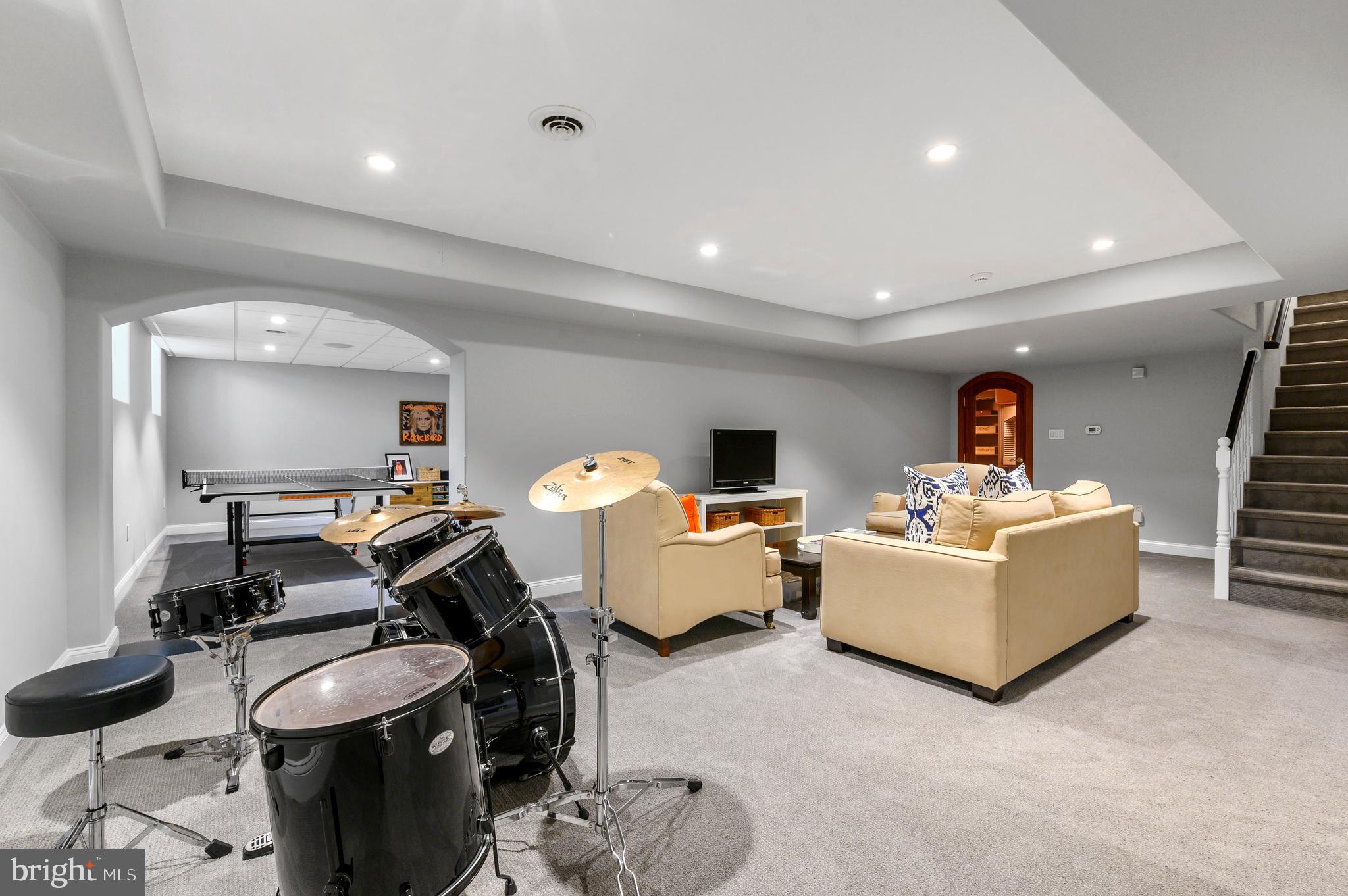 375 North Spring Mill Road Villanova, PA 19085 - Photo 62 of 72 Lower level family room