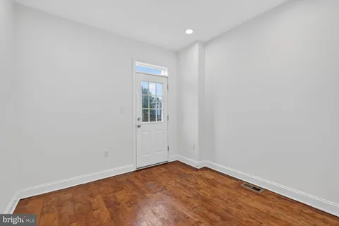 a view of empty room