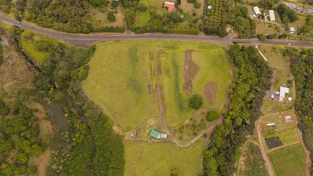 a view of a swimming pool and an outdoor space
