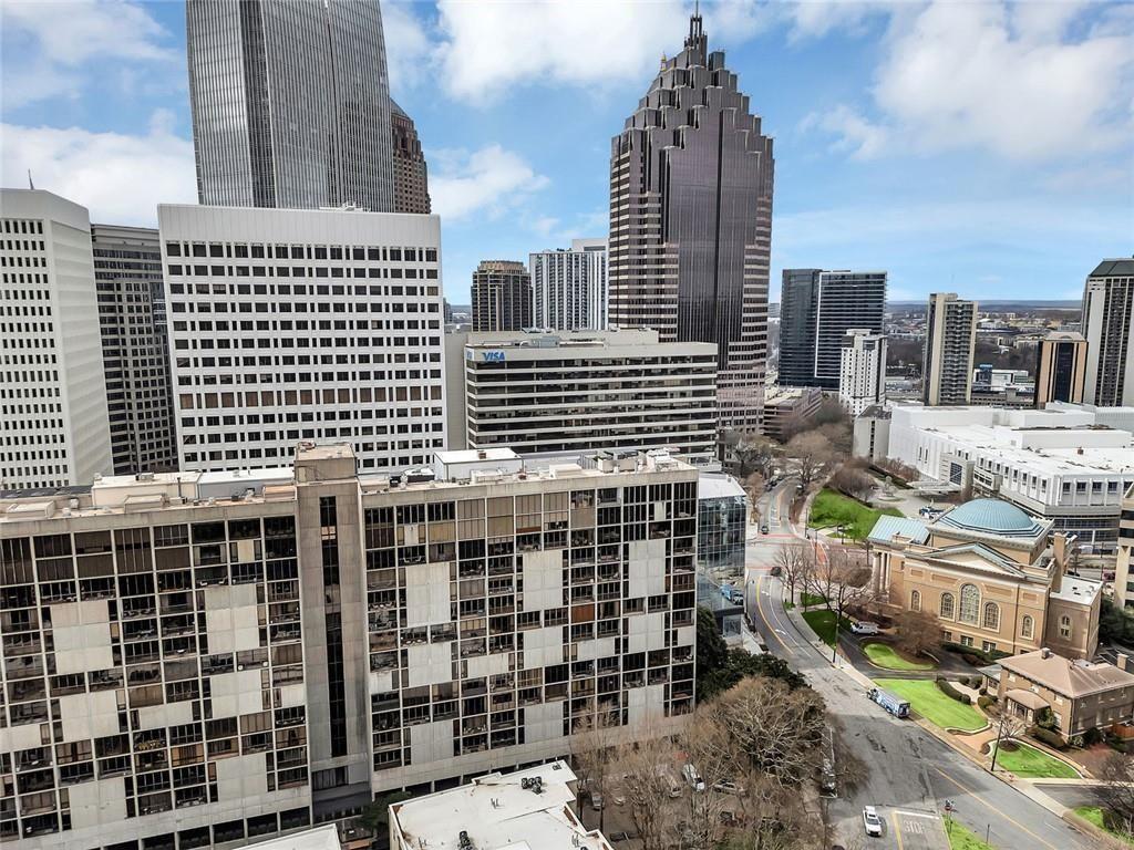 145 15th Street Northeast, Unit 409 Atlanta, GA 30361 - Photo 22 of 23 a picture of city view