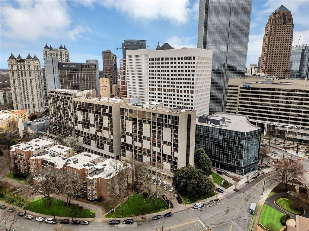 145 15th Street Northeast, Unit 409 Atlanta, GA 30361 - Photo 23 of 23 a view of a city with tall buildings