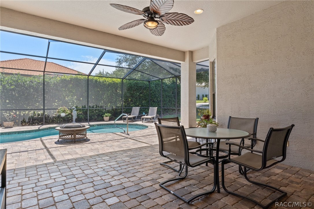 2015 North Rhodes Point Hernando, FL 34442 - Photo 30 of 82 The epitome of Florida Living - a Pavered Lanai and inviting pool!