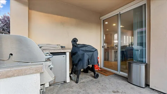 an aerial view of a city with lots of residential buildings