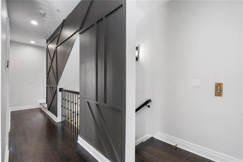 3541 Roswell Road Northeast, Unit 4 Atlanta, GA 30305 - Photo 18 of 45 a view of entryway with wooden floor
