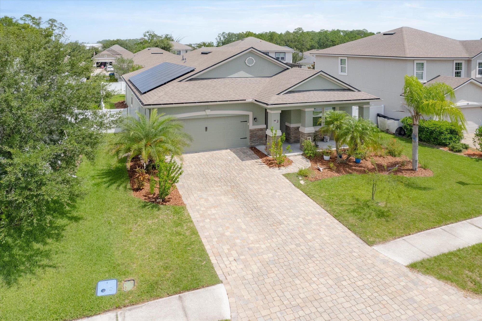 70 Quartz Place St. Augustine, FL 32086 - Photo 43 of 78 a front view of a house with a yard