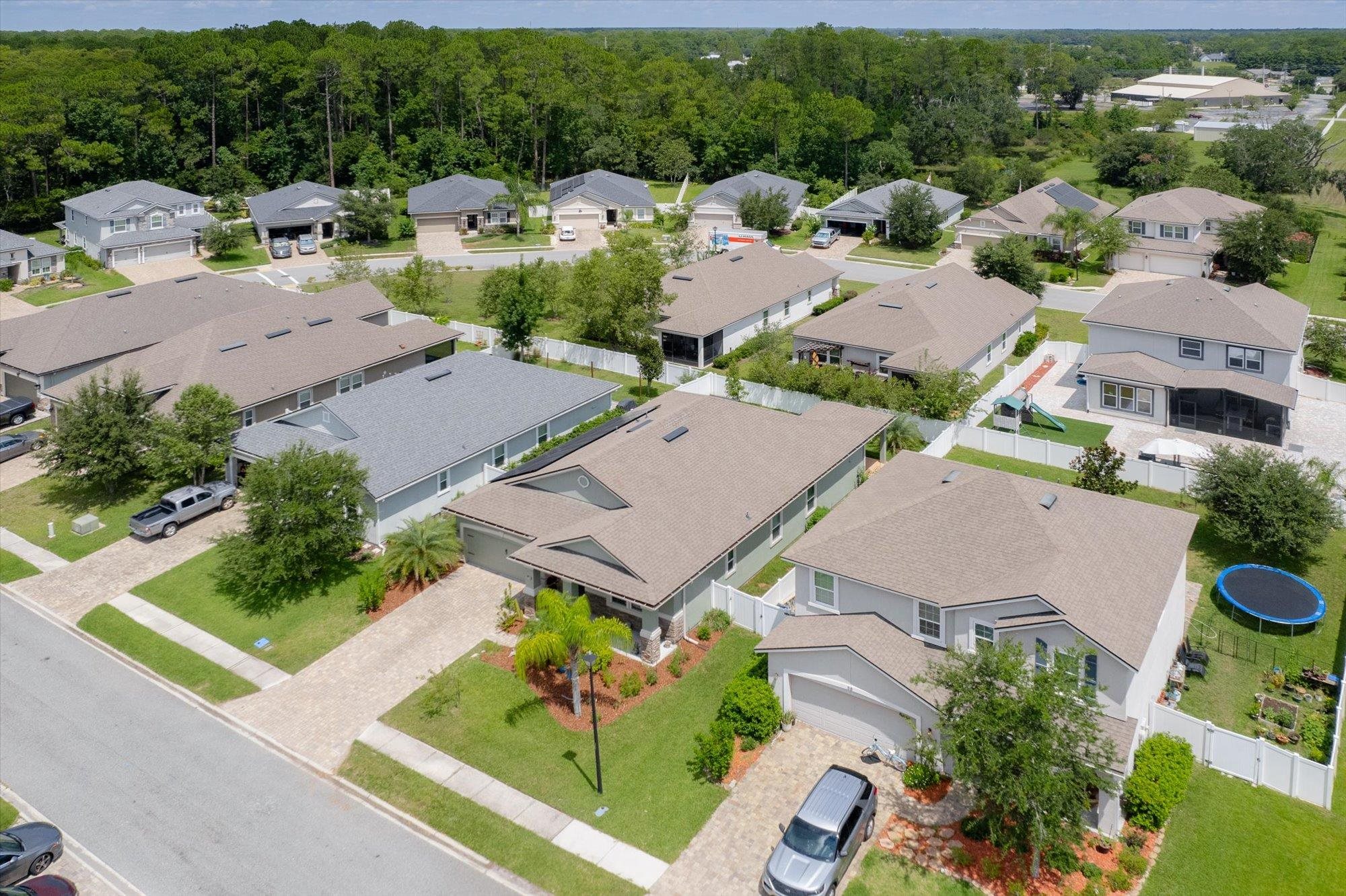 70 Quartz Place St. Augustine, FL 32086 - Photo 50 of 78 an aerial view of a houses with outdoor space and street view