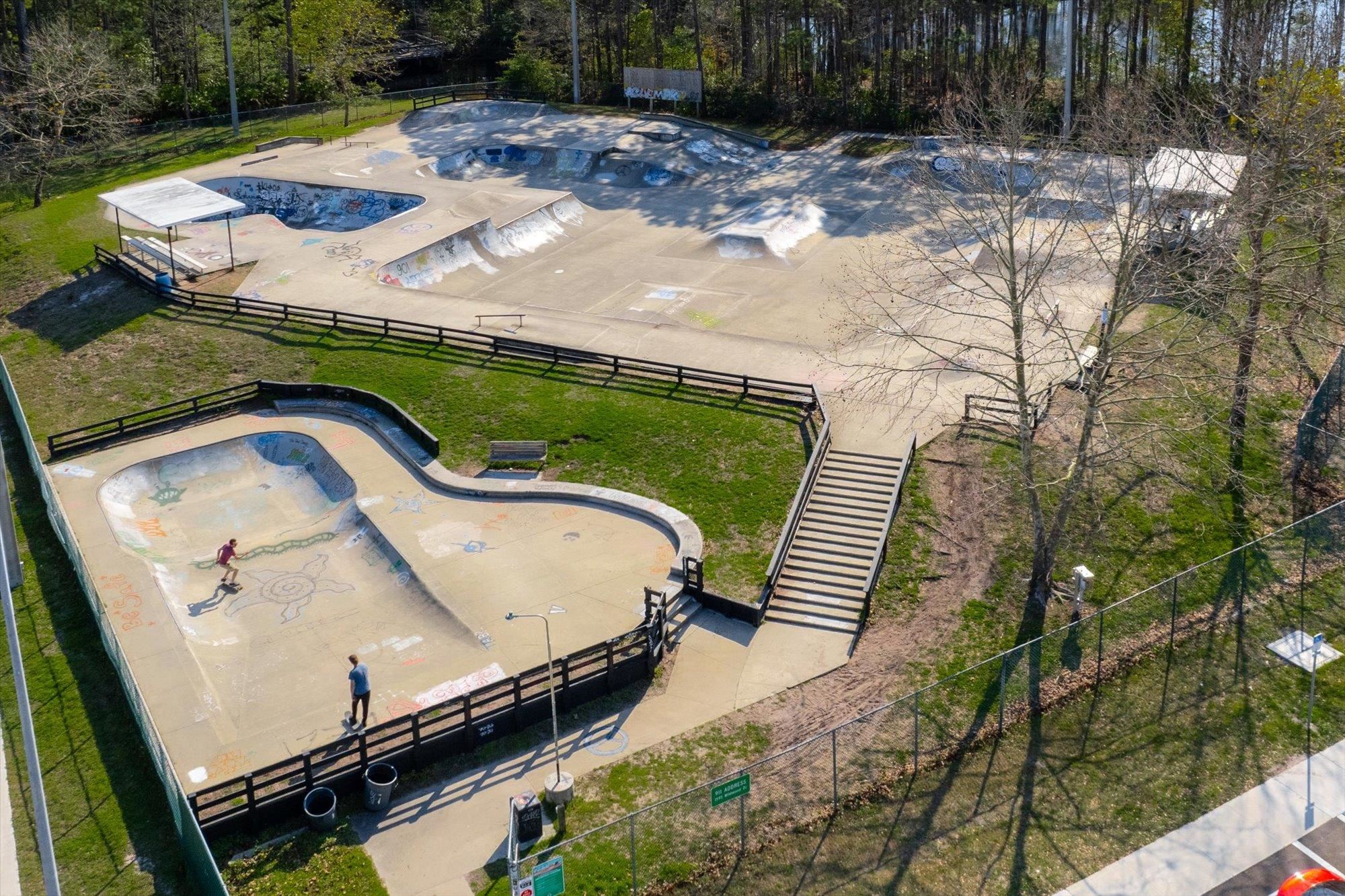 70 Quartz Place St. Augustine, FL 32086 - Photo 56 of 78 Aerial view Treaty Park Skate Park