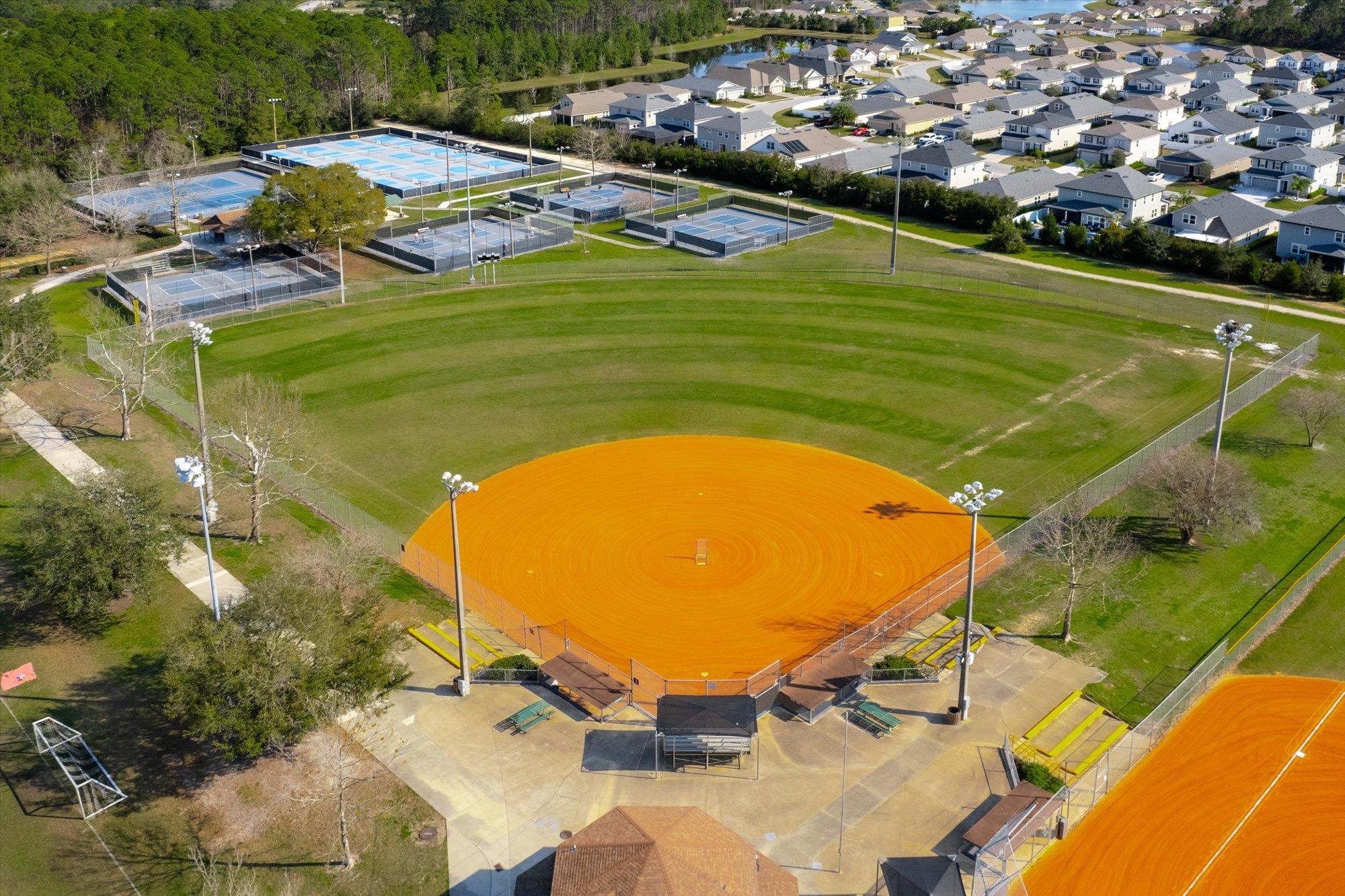 70 Quartz Place St. Augustine, FL 32086 - Photo 59 of 78 an aerial view of residential houses with outdoor space
