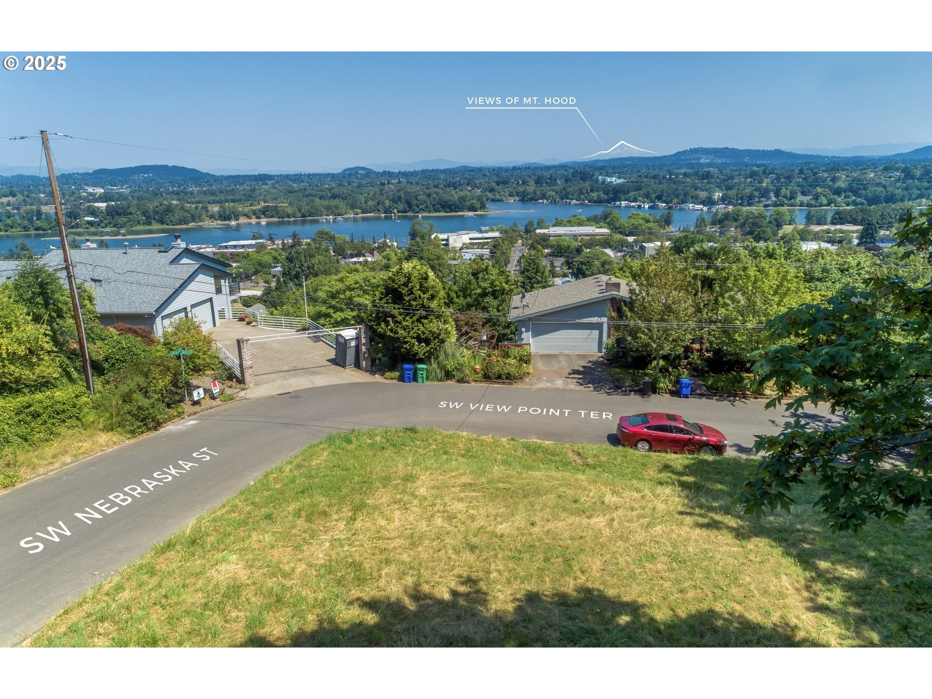 Southwest View Point Terrace Portland, OR 97239 - Photo 4 of 14 a view of a terrace with a garden and mountain view