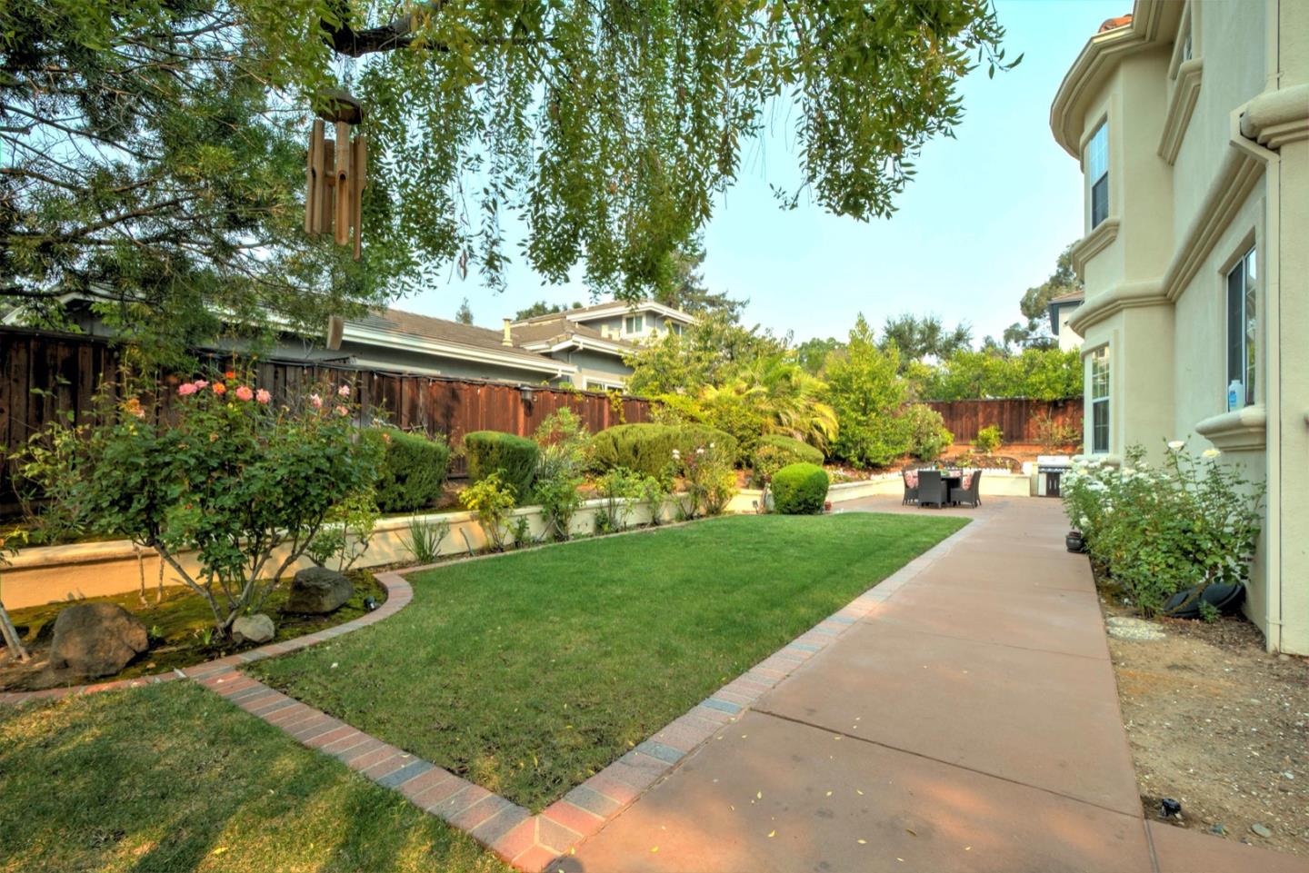 10171 Carmen Road Cupertino, CA 95014 - Photo 39 of 42 a view of yard in front of house with trees all around