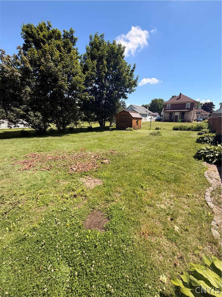 311 Sayles Street Oneida, NY 13421 - Photo 23 of 25 Right side of yard looking to backyard