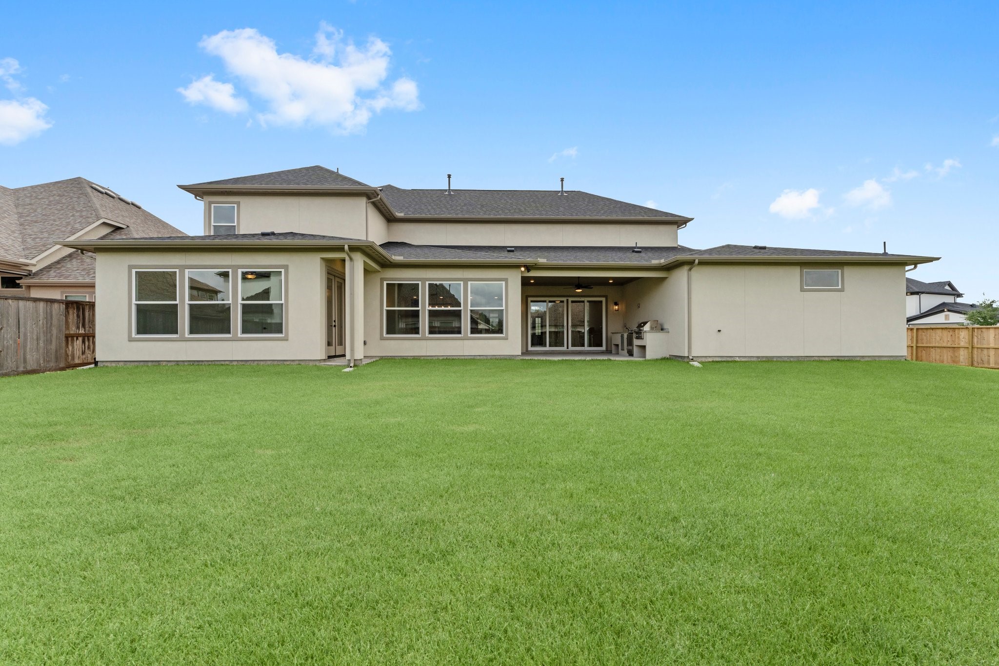 24807 Pacific Dunes Lane Spring, TX 77389 - Photo 42 of 50 a house view with a garden space