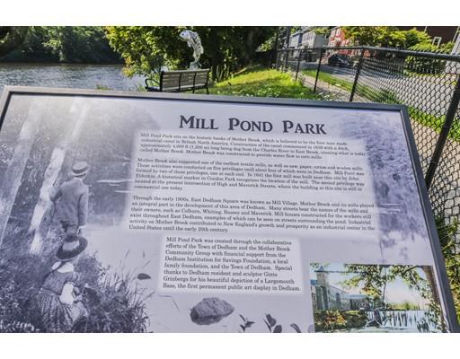 32 Birch Street Dedham, MA 02026 - Photo 23 of 25 a sign on the side of a building