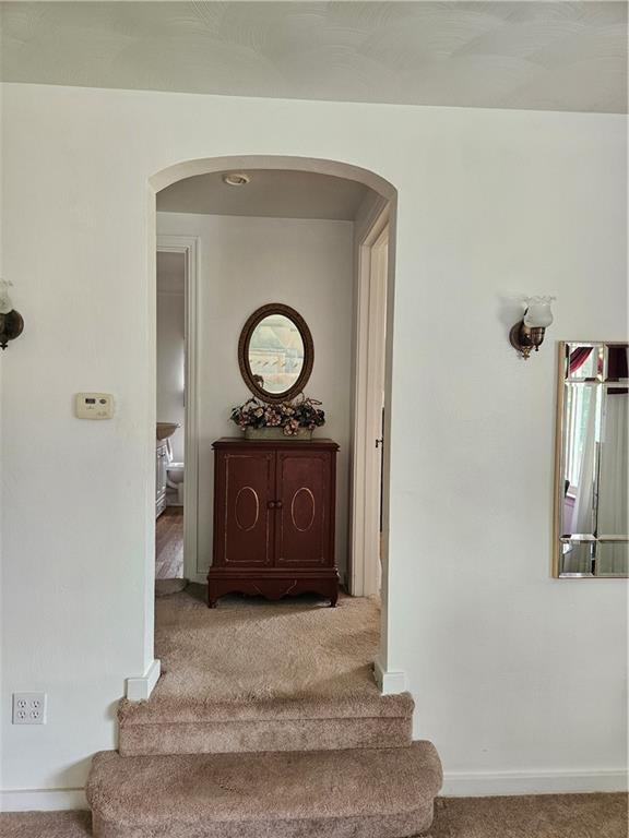 485 Harvey Road Foxburg, PA 16036 - Photo 15 of 25 a bathroom with a sink and a mirror