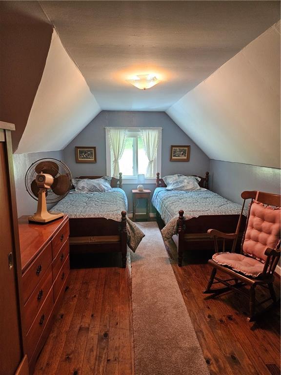 485 Harvey Road Foxburg, PA 16036 - Photo 20 of 25 a bedroom with furniture and wooden floor