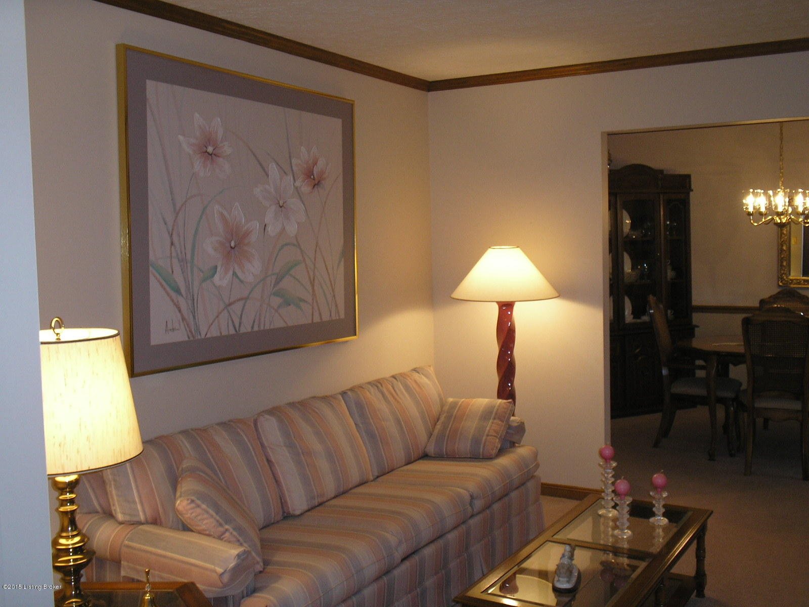 2606 Wareham Road Louisville, KY 40242 - Photo 14 of 34 Living Room view to Dining Room.JPG