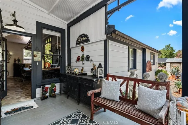 a view of a street with a building and a street view