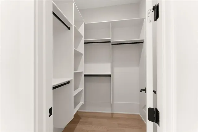 a view of a sink and mirror