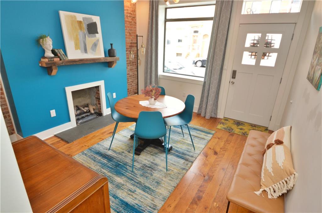 99 South 13th Street Pittsburgh, PA 15203 - Photo 3 of 50 a dining room with furniture and window