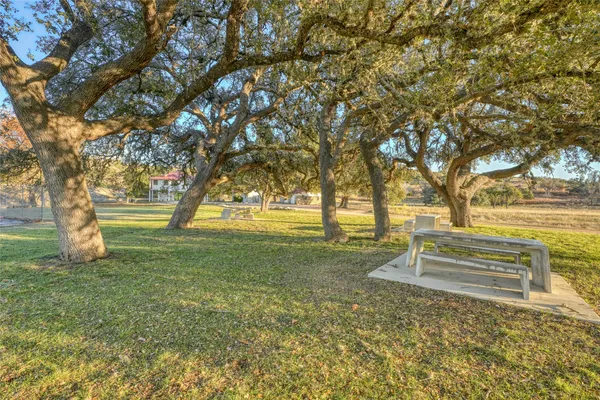 a view of outdoor space with deck and trees
