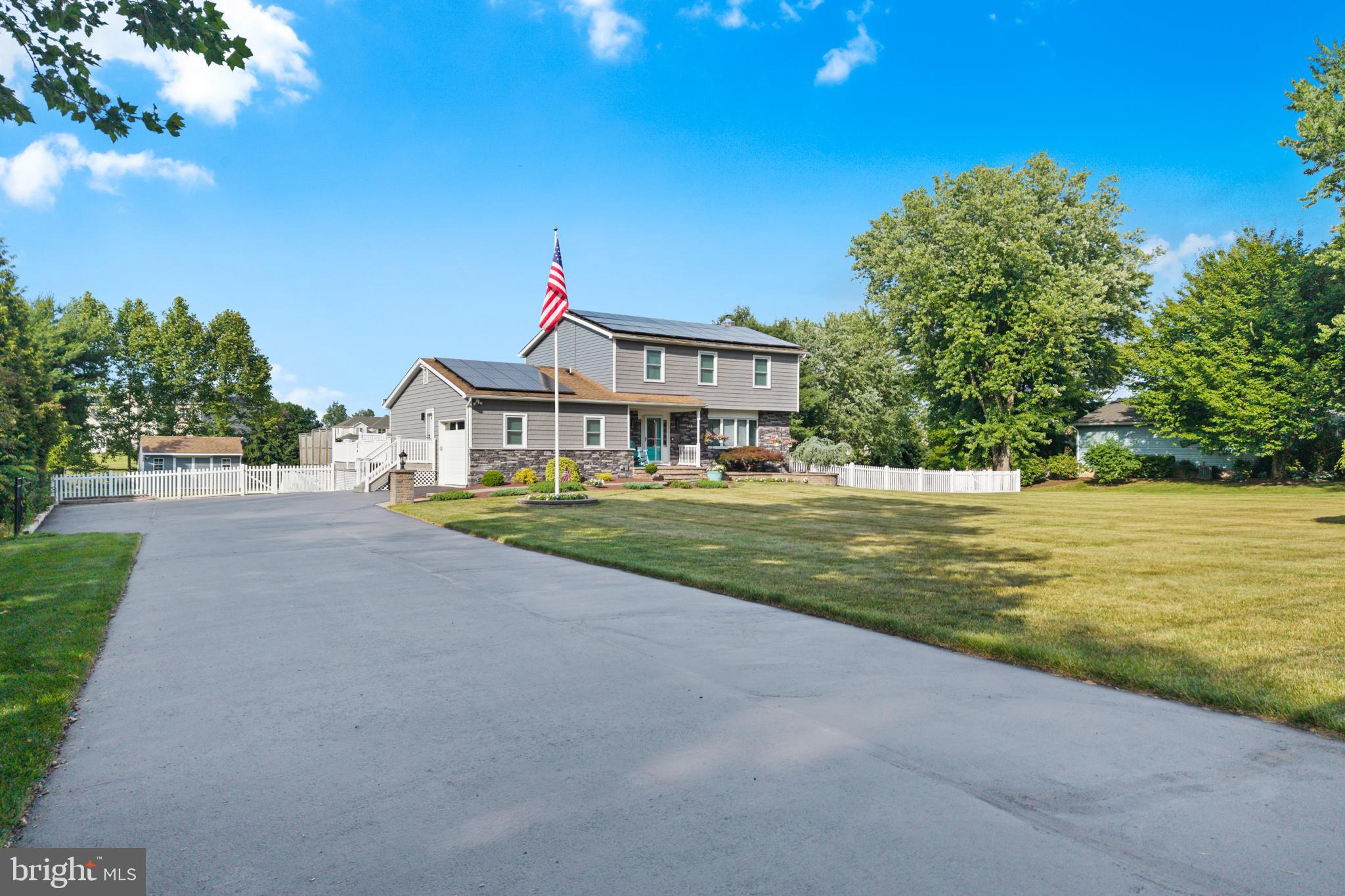 146 Hankins Road Hightstown, NJ 08520 - Photo 4 of 41 Front Side Exterior of Driveway with ample Parking