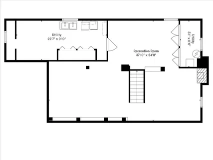 a picture of a black and white wall