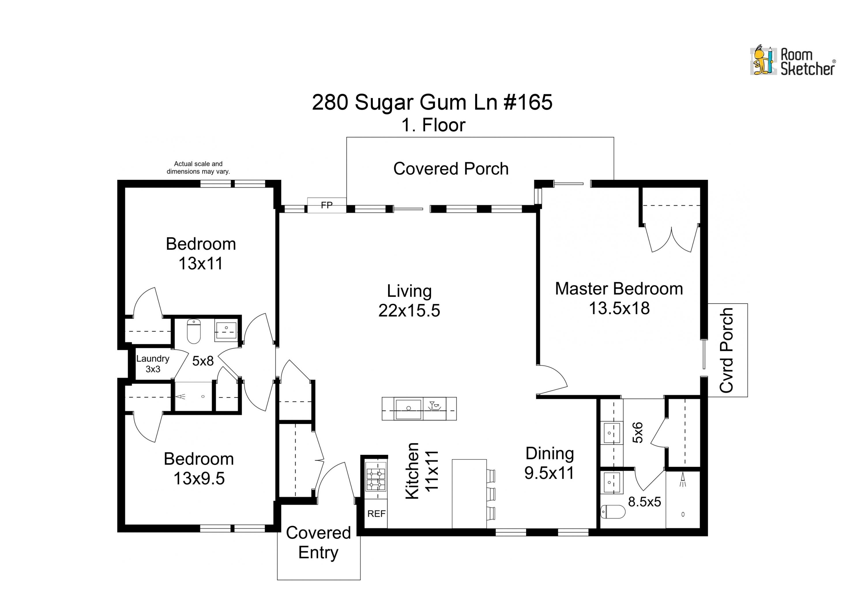 322 Windsor Road Guyton, GA 31312 - Photo 19 of 19 Floorplan letterhead - 280 Sugar Gum Ln