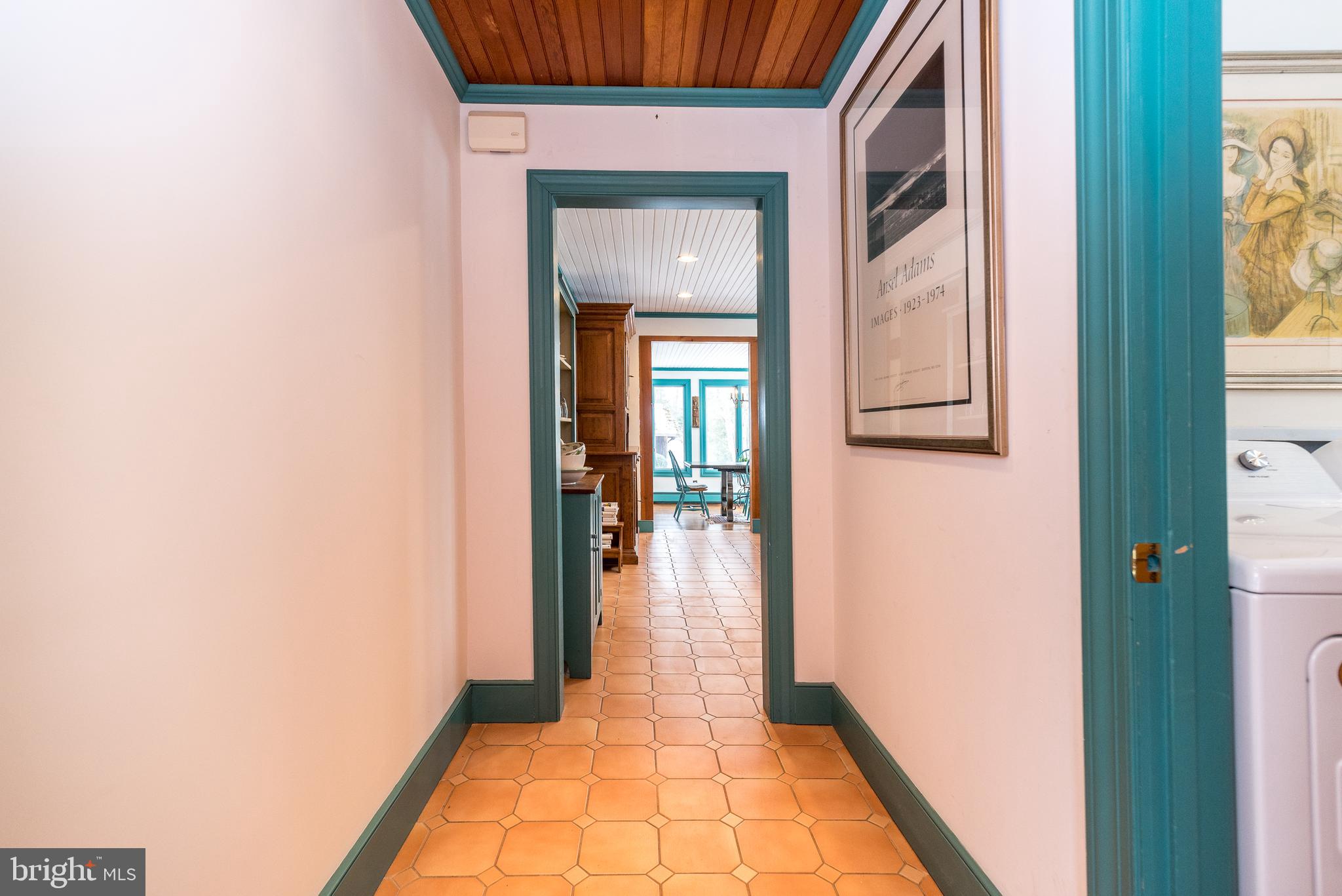 23 Lily Valley Road Erwinna, PA 18920 - Photo 59 of 81 a view of a hallway with wooden floor and a hallway