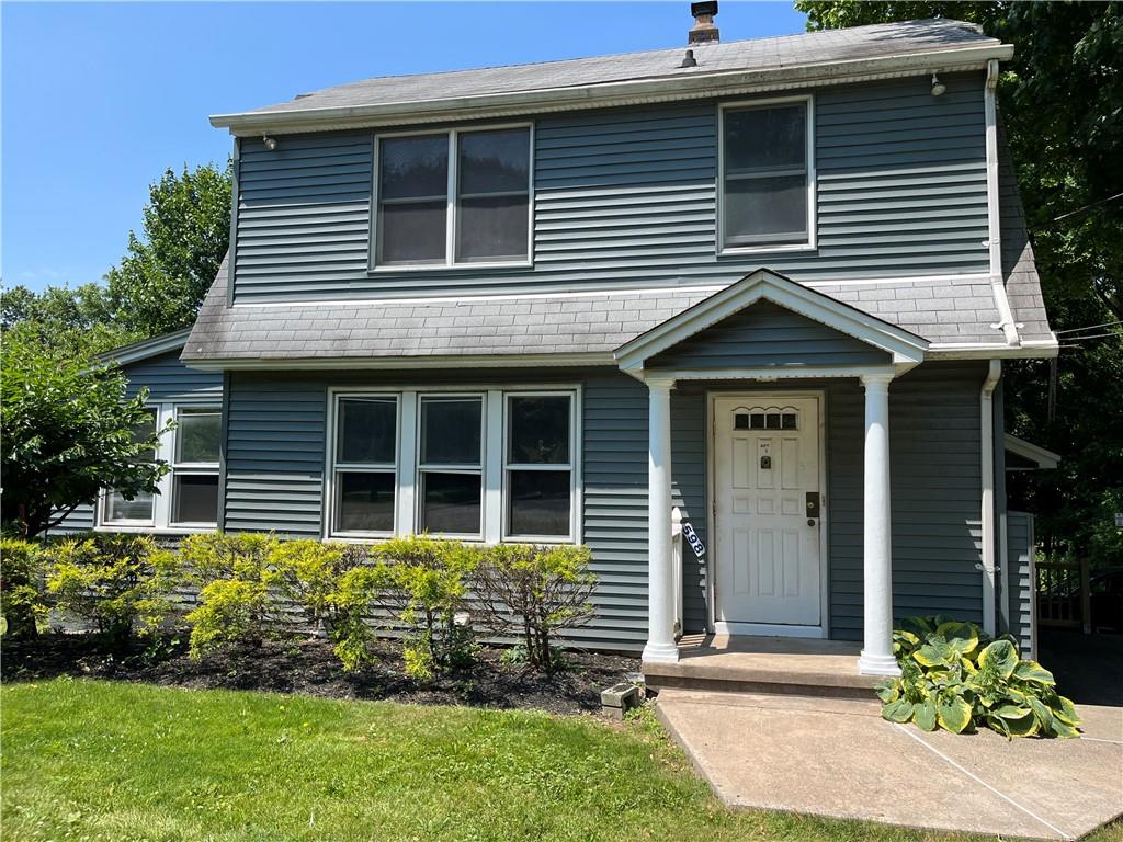 596 South Rte 303 Blauvelt, NY 10913 - Photo 1 of 1 a front view of a house with a yard