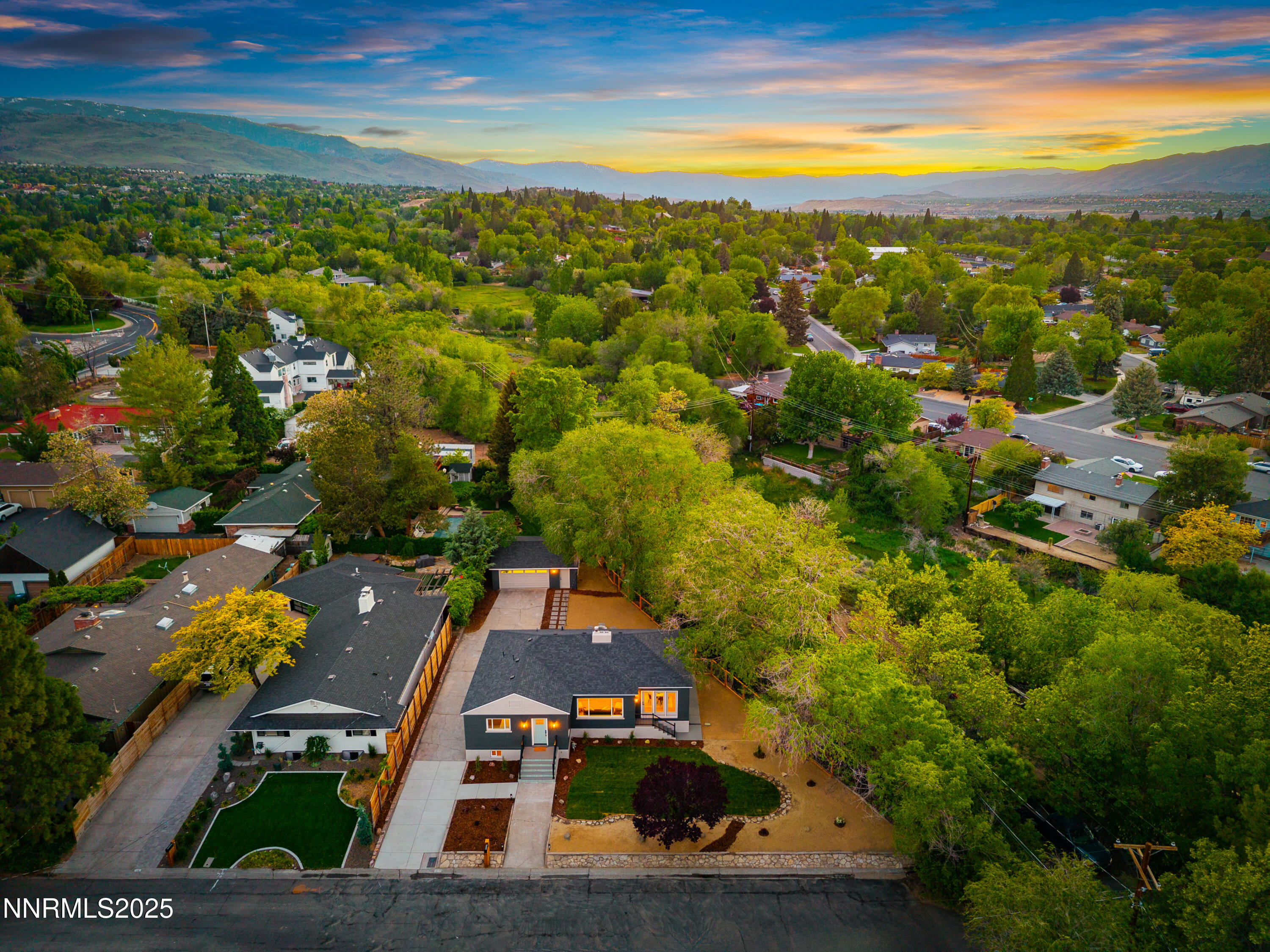 2303 Homestead Place Reno, NV 89509 - Photo 54 of 54 an aerial view of residential houses with outdoor space