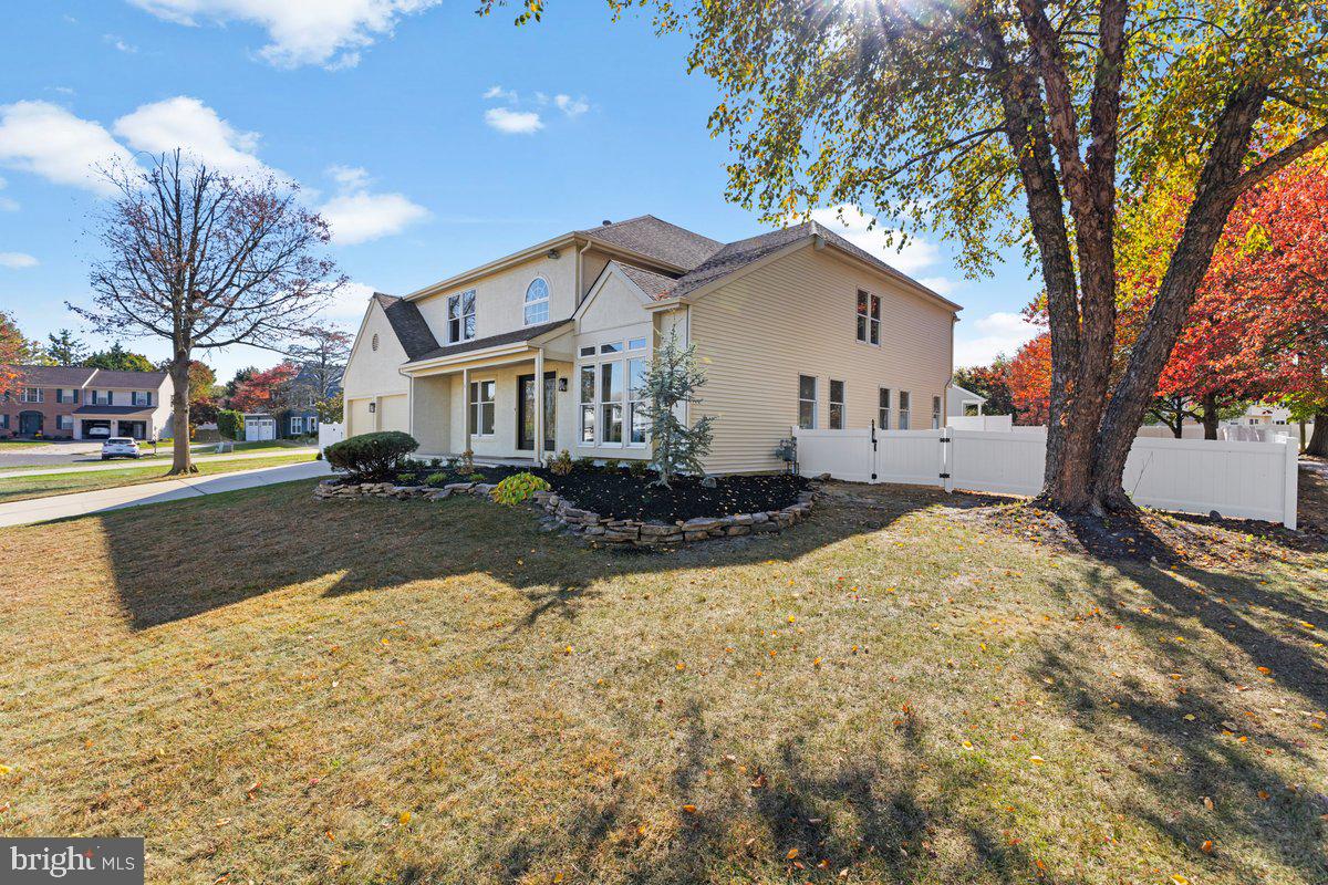 1 Pendleton Court Marlton, NJ 08053 - Photo 2 of 36 a view of a white house with a yard covered in snow