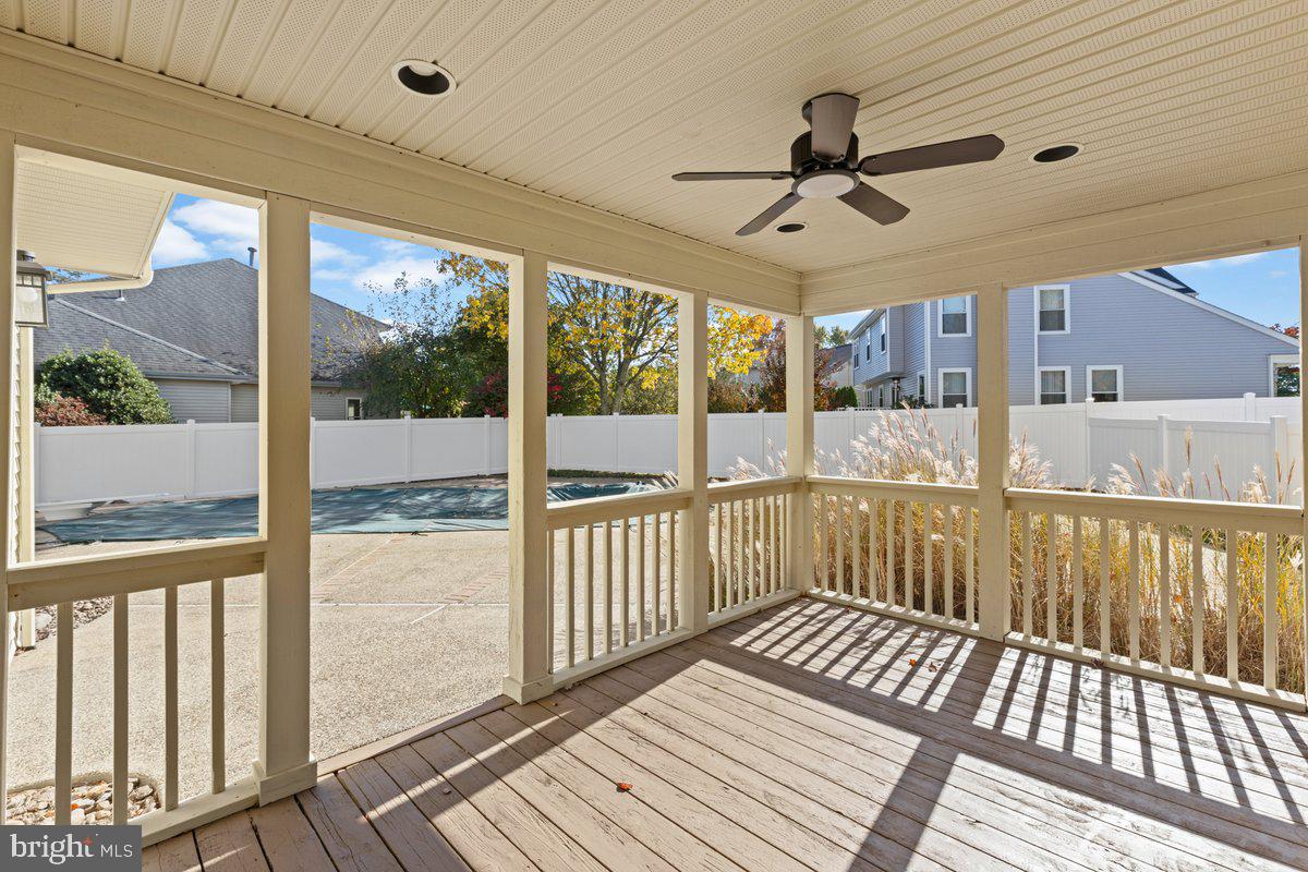1 Pendleton Court Marlton, NJ 08053 - Photo 33 of 36 a view of a balcony with wooden floor