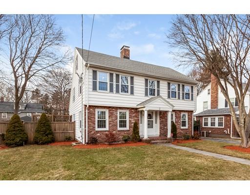 37 Arapahoe Road Newton, MA 02465 - Photo 2 of 30 a front view of a house with a yard