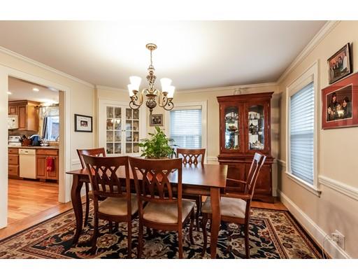 37 Arapahoe Road Newton, MA 02465 - Photo 10 of 30 a view of a dining room with furniture and wooden floor