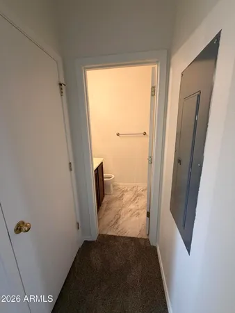 a view of walk in closet