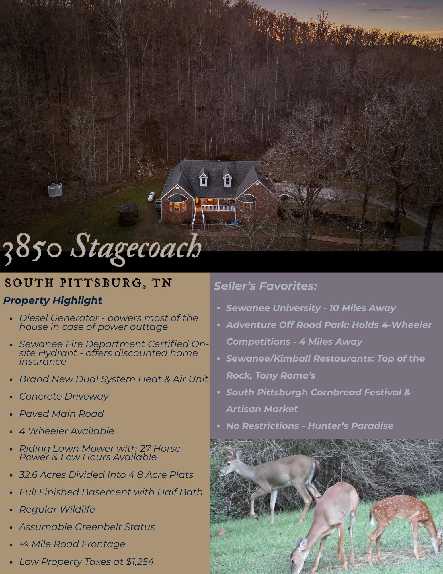 3850 Stagecoach Road Sewanee, TN 37375 - Photo 2 of 75 Features