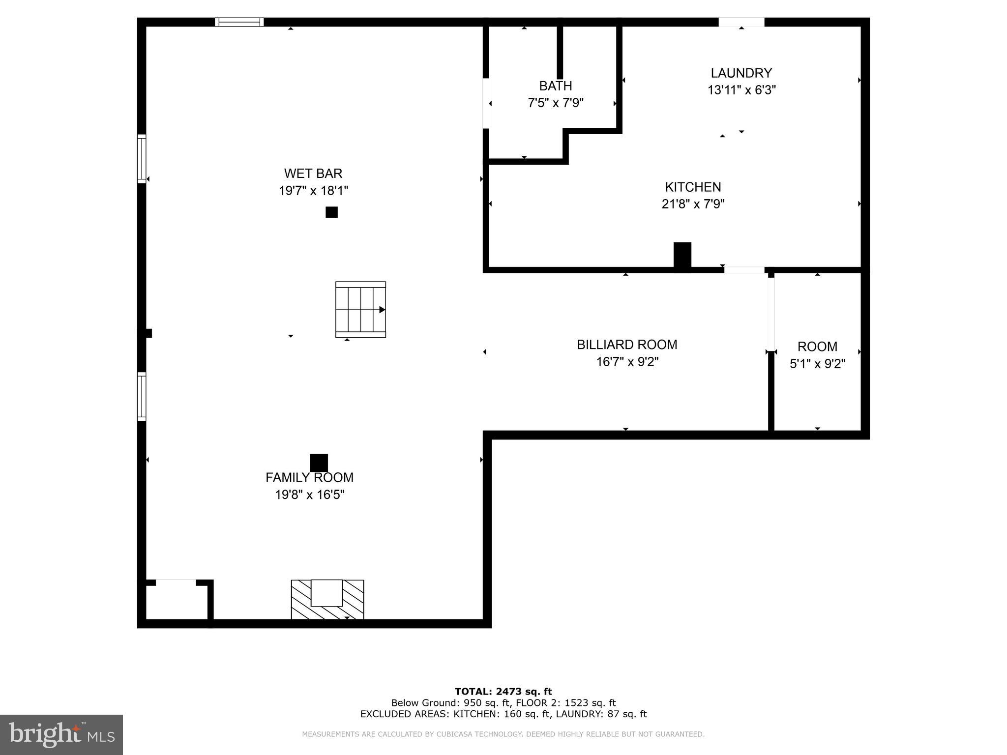 8103 Candle Lane Rosedale, MD 21237 - Photo 50 of 50 Floor plan lower level