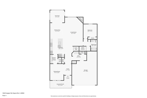 $925,000 | 1264 Snapper Road, Naperville, IL 60563