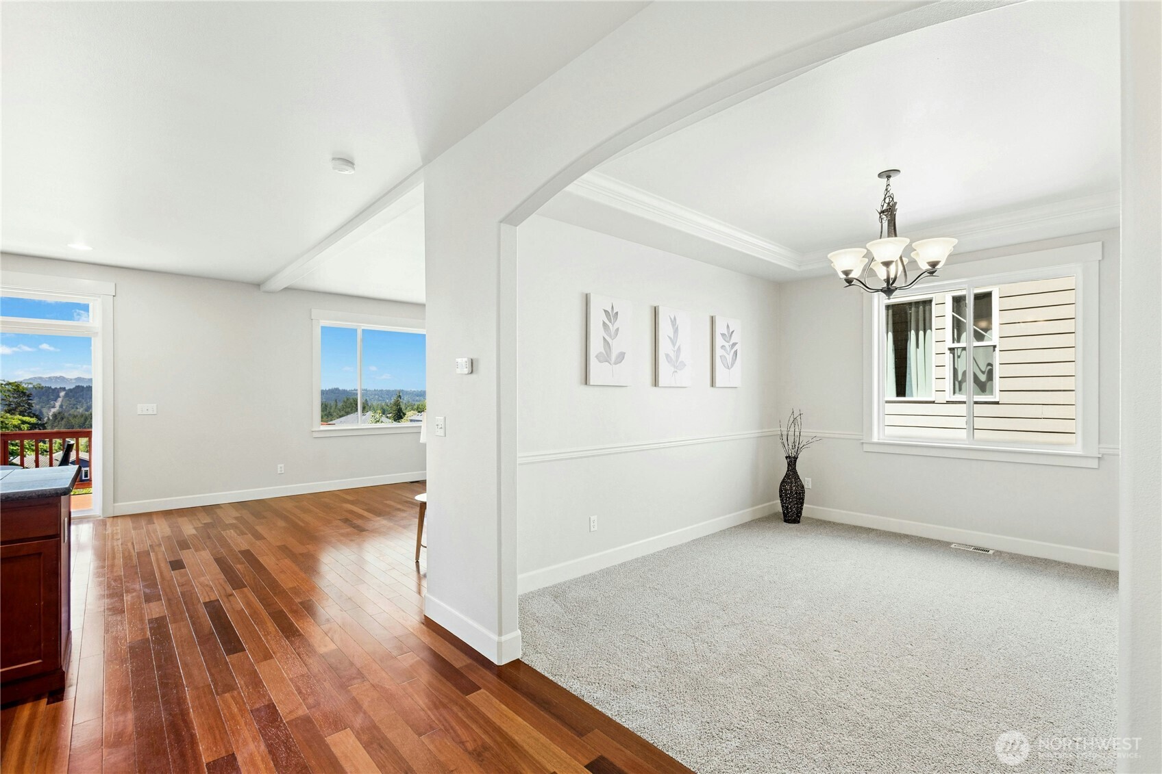 22624 43rd Drive Southeast Bothell, WA 98021 - Photo 6 of 36 an empty room with wooden floor and windows